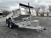 Cargo Pro 6 x 12 Aluminum Dump Trailer – Ladder Ramps image 0
