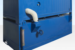 Double Mains Toilet Waste Tank (500 Gallon Steel Heavy-Duty Unit) image 1