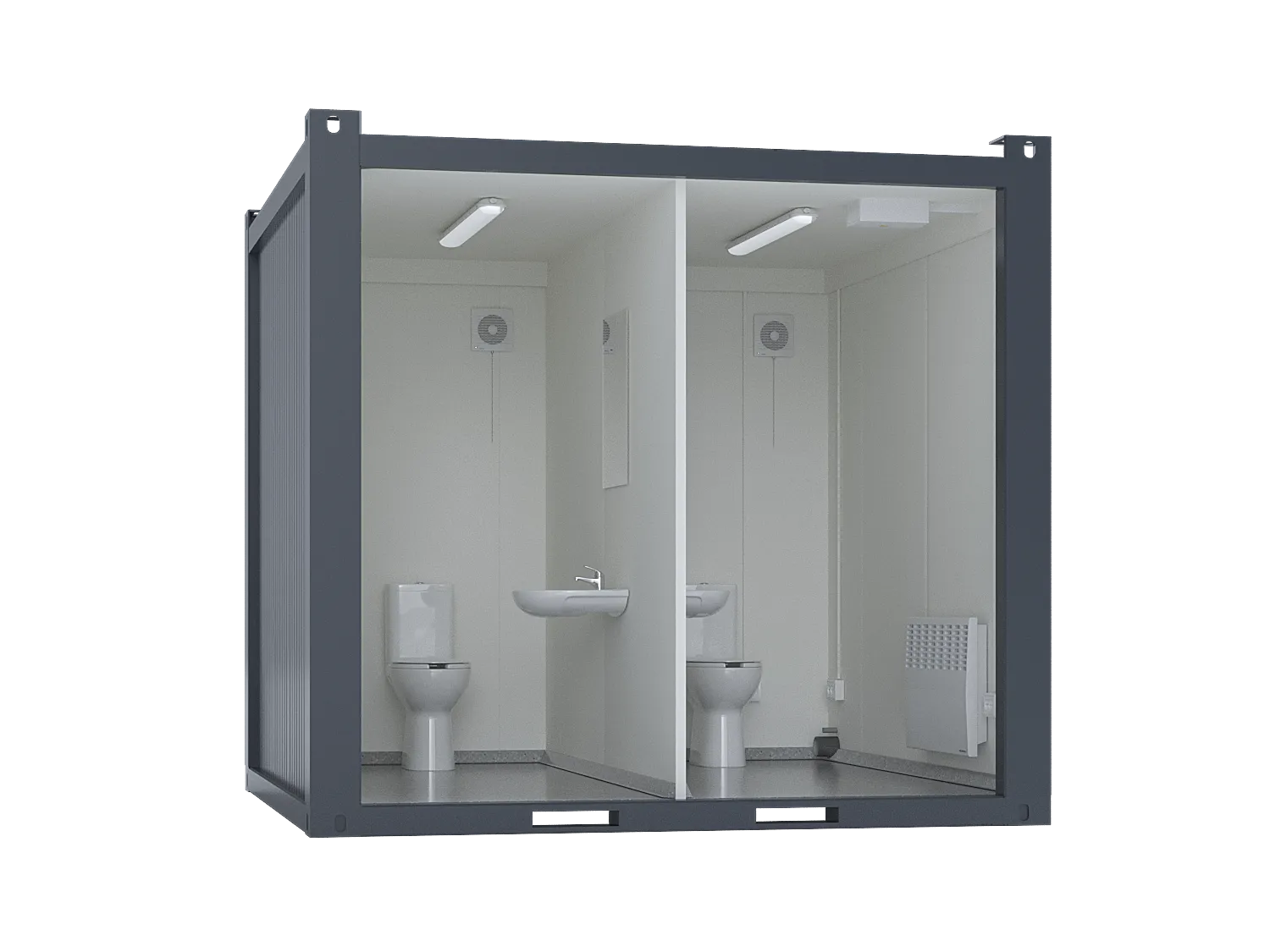 10′ Toilet Container, Premium image 0