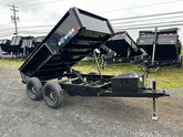 BWise 5 x 10 Low Profile Dump Trailer – Spreader Gate image 0