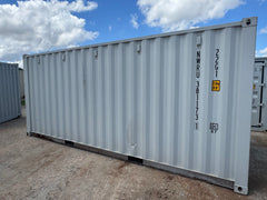 NEW 20ft Light Gray Shipping Contain image 3