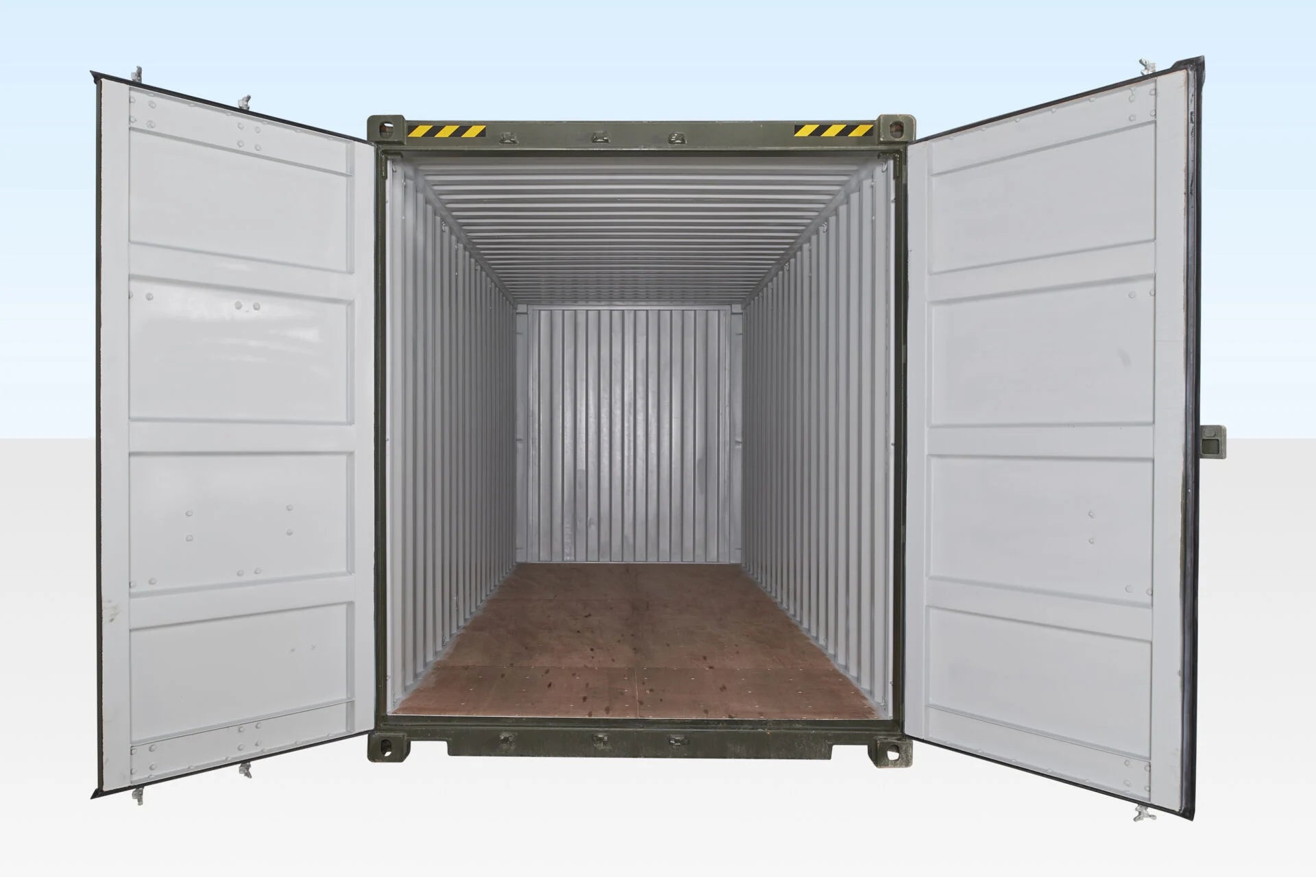 20ft High Cube One Trip Shipping Container (9'6") – New Wind & Watertight Storage Container image 4