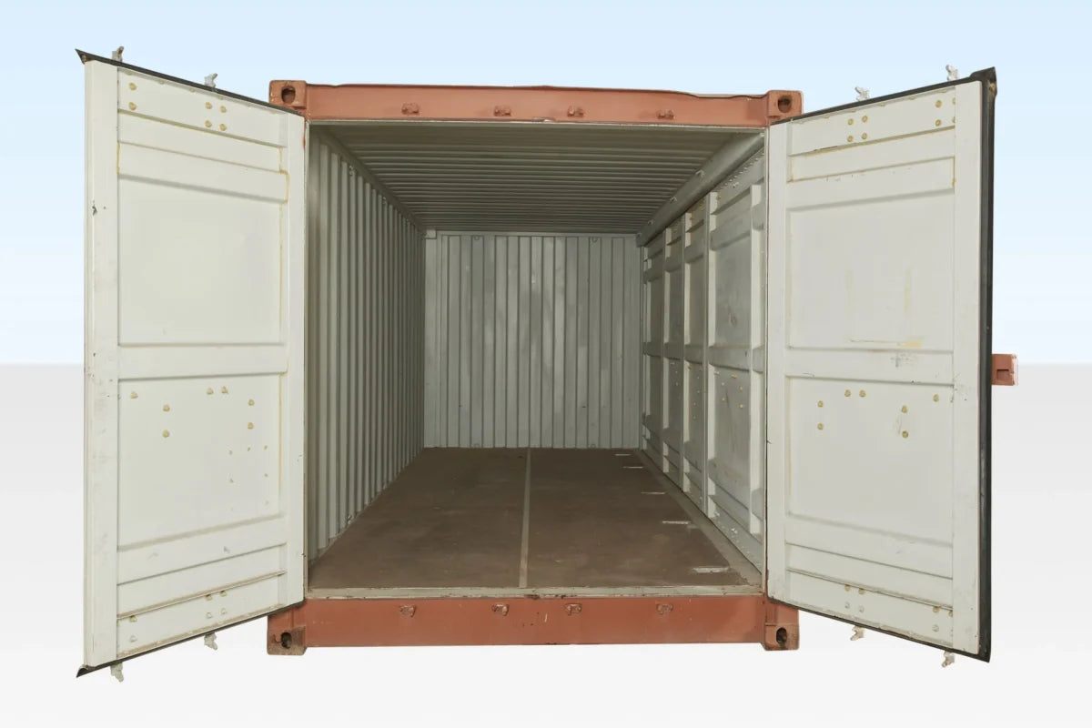 Used 20ft Open Side Shipping Container – Full Side Access (FSA) Storage Container image 3