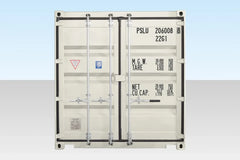 20ft One Trip Shipping Container – White (RAL 9003) | Wind & Watertight Storage Container image 3