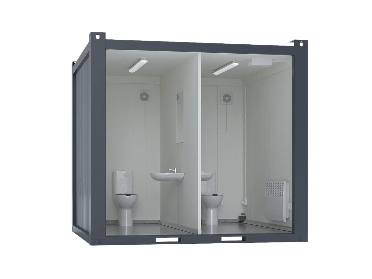 10′ Toilet Container, Premium image 0