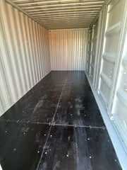 NEW 20ft Light Gray Shipping Container image 3